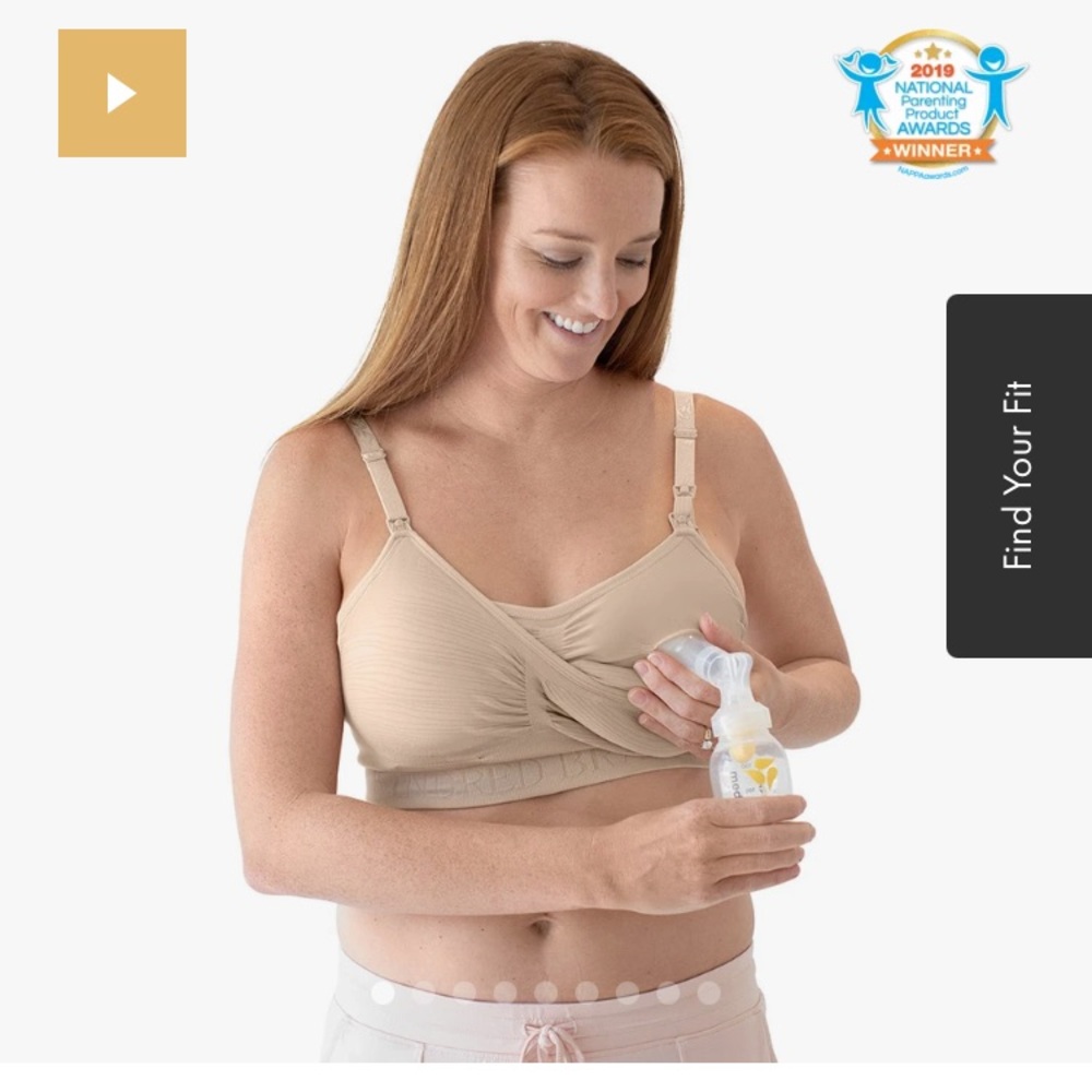 Kindred Bravely Hands Free Pumping and Nursing Bra